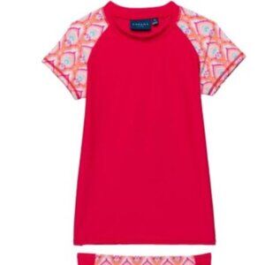 Cabana Life Kids Swim New Size 4 Rash guard Rashguard Swimsuit